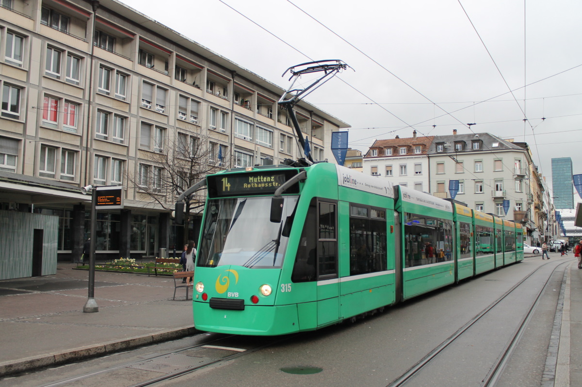 Базель, Siemens Combino № 315