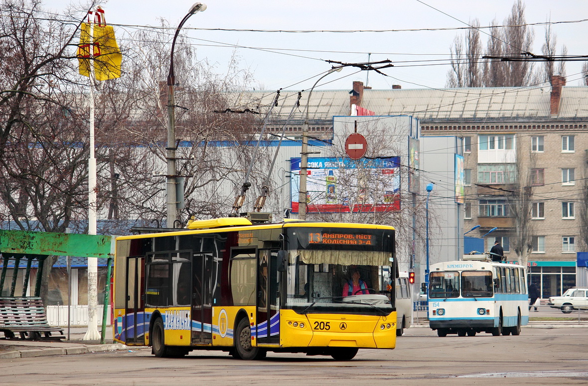 Kremenčukas, LAZ E183D1 nr. 205