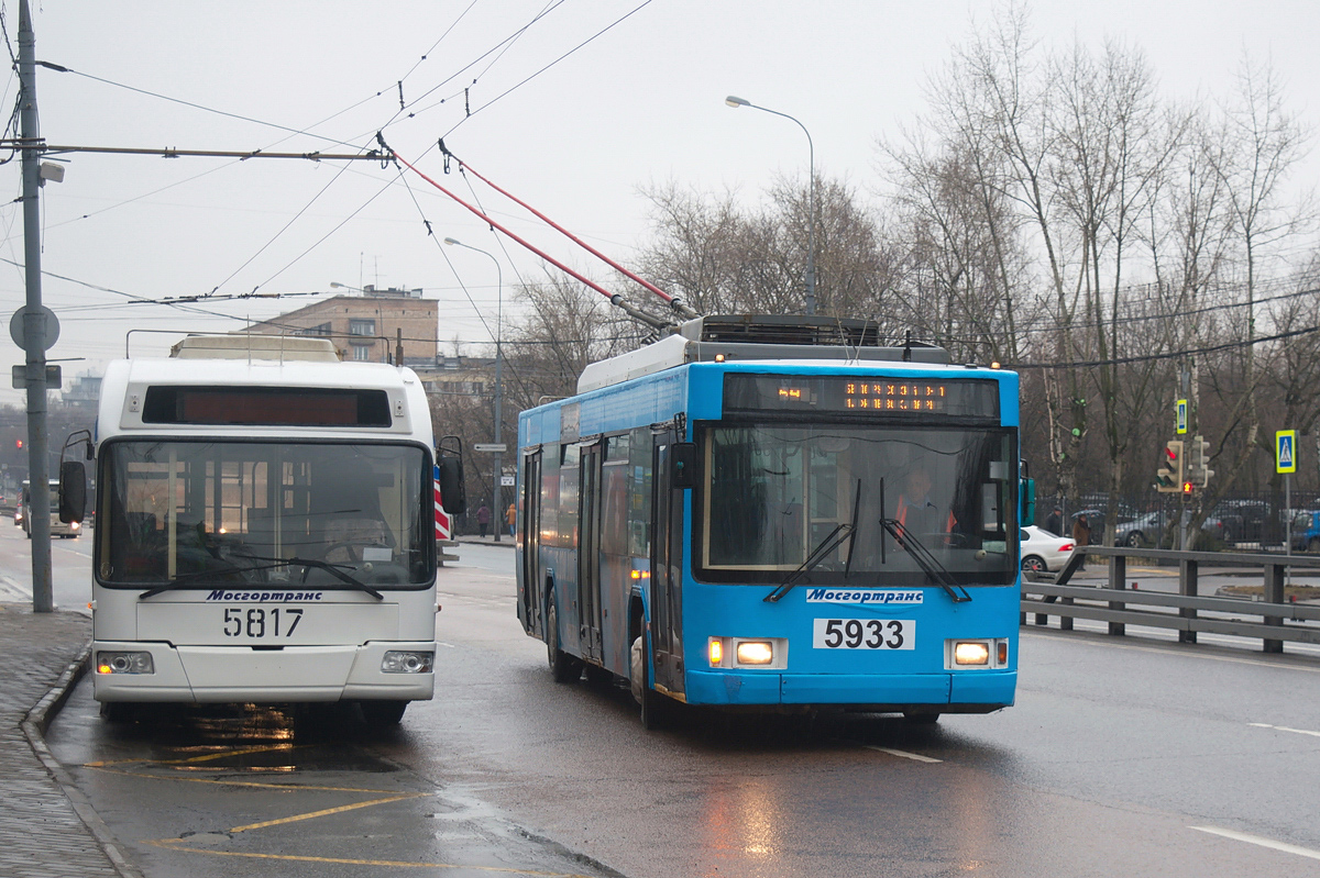 Moscow, SVARZ-6235.01 (BKM 32100M) № 5817; Moscow, VMZ-5298.01 (VMZ-463) № 5933