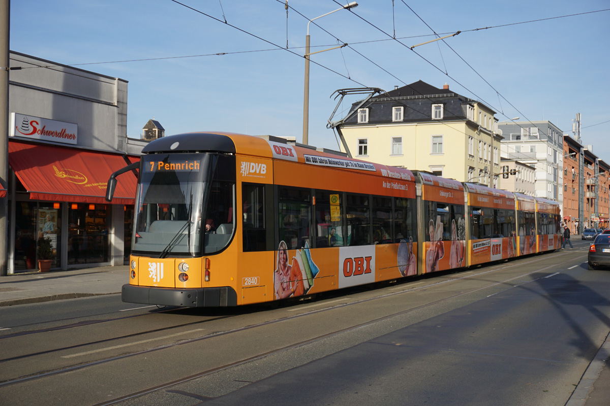Дрезден, Bombardier NGT D12 DD № 2840 Дрезден, Bombardier NGT D12 DD № 2840
