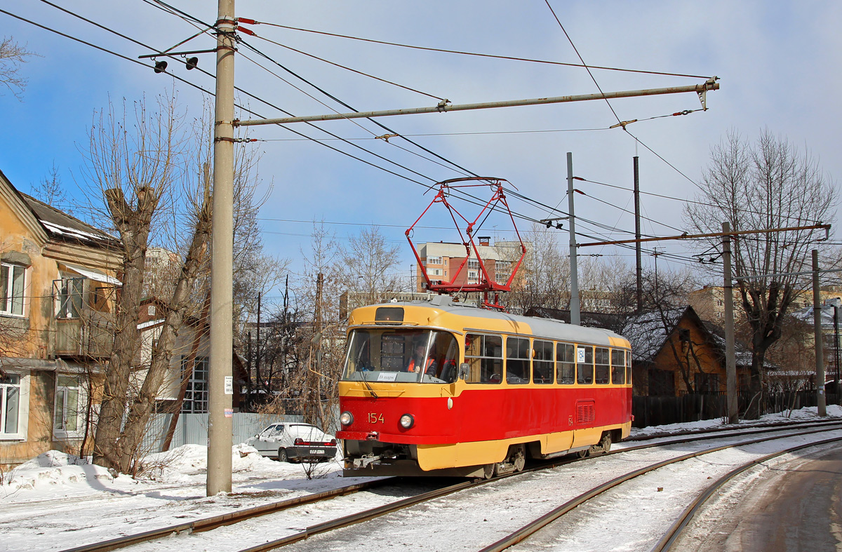 Єкатеринбург, Tatra T3SU № 154