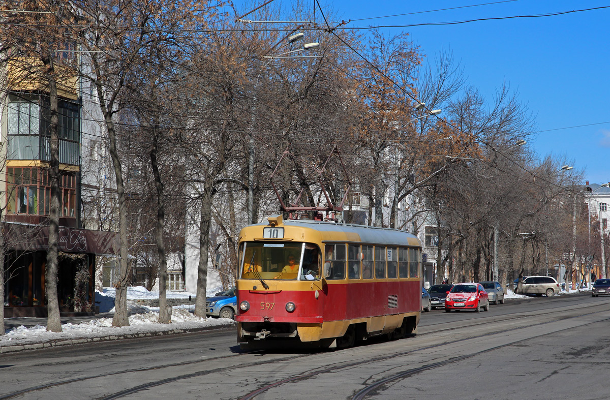 Yekaterinburg, Tatra T3SU Br. 597