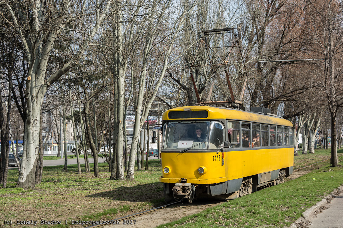 Днепр, Tatra T4D-MT № 1443