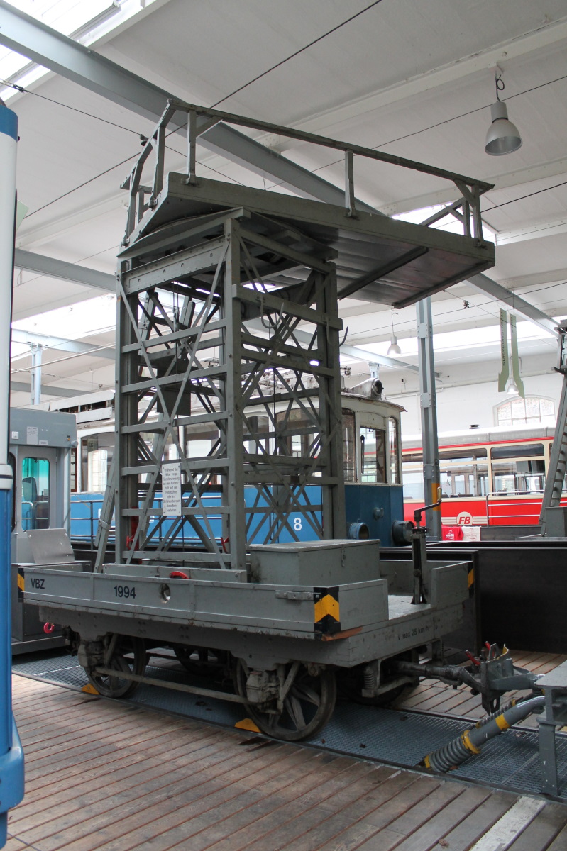 Цюрих, Двухосный вагон-вышка № 1994