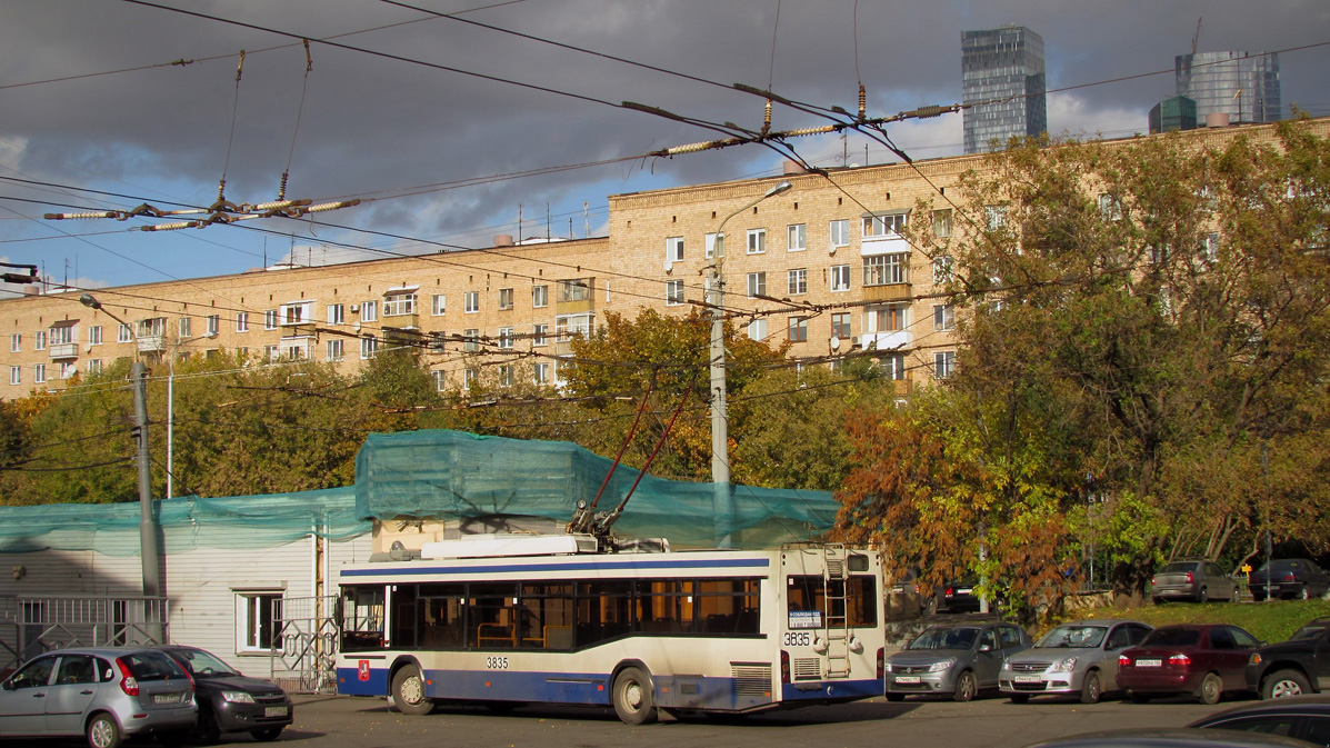 Москва, СВАРЗ-МАЗ-6235.00 № 3835 Москва, СВАРЗ-МАЗ-6235.00 № 3835