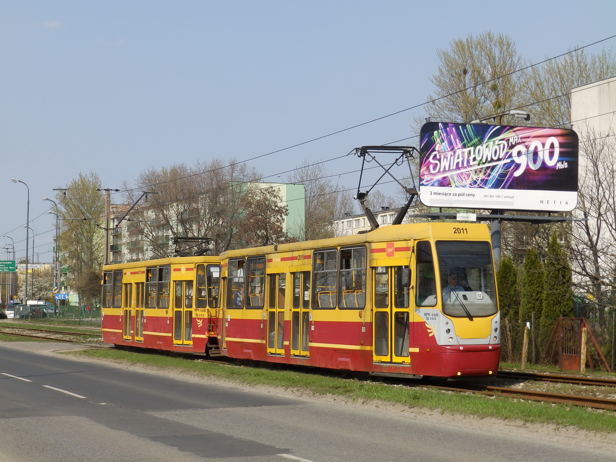 Lodz, Konstal 805NaND č. 2011