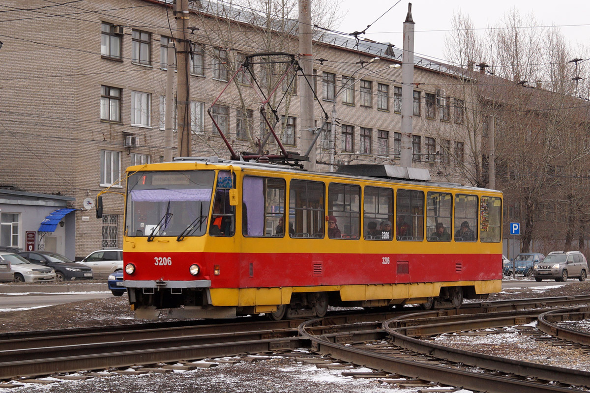 Барнаул, Tatra T6B5SU № 3206