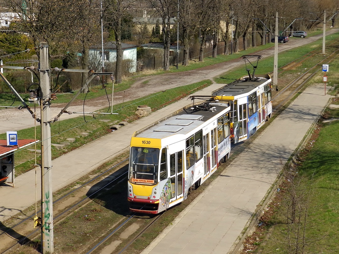 Лодзь, Konstal 805NaND/2 № 1630