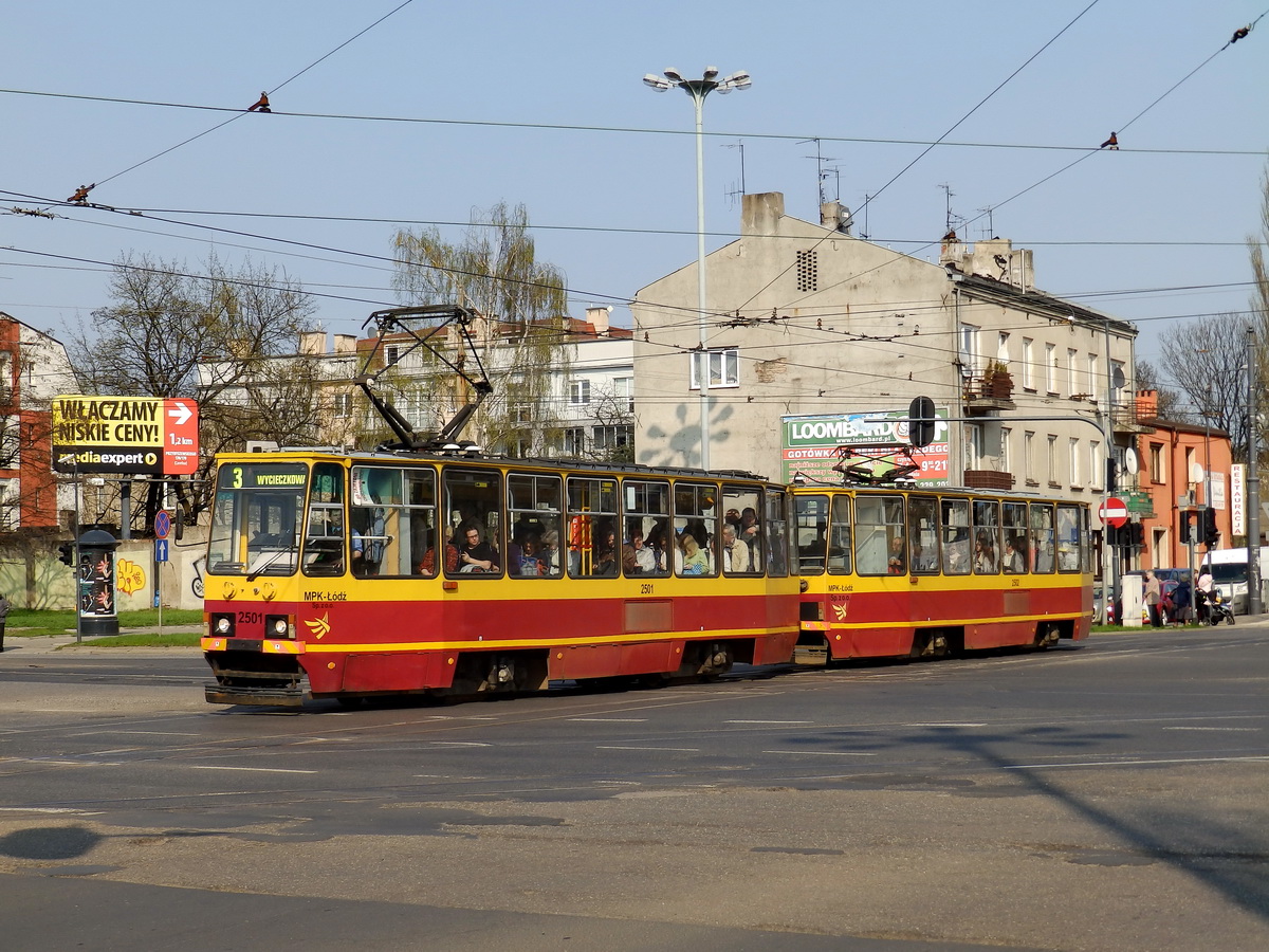 Лодзь, Konstal 805Na № 2501