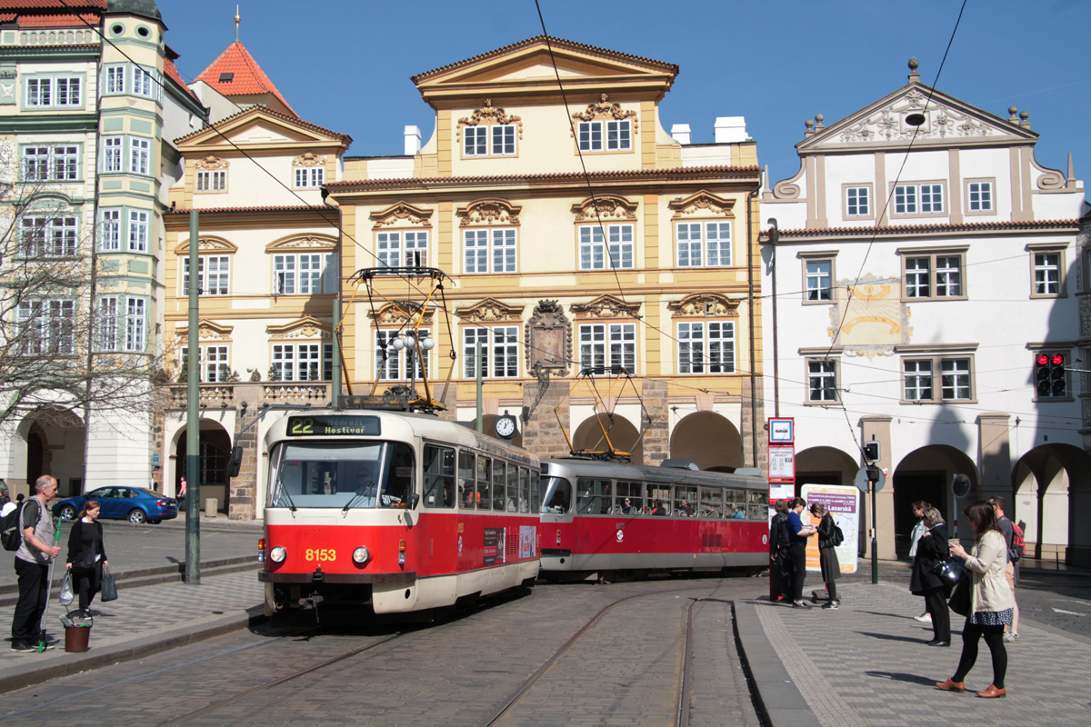Прага, Tatra T3R.PV № 8153