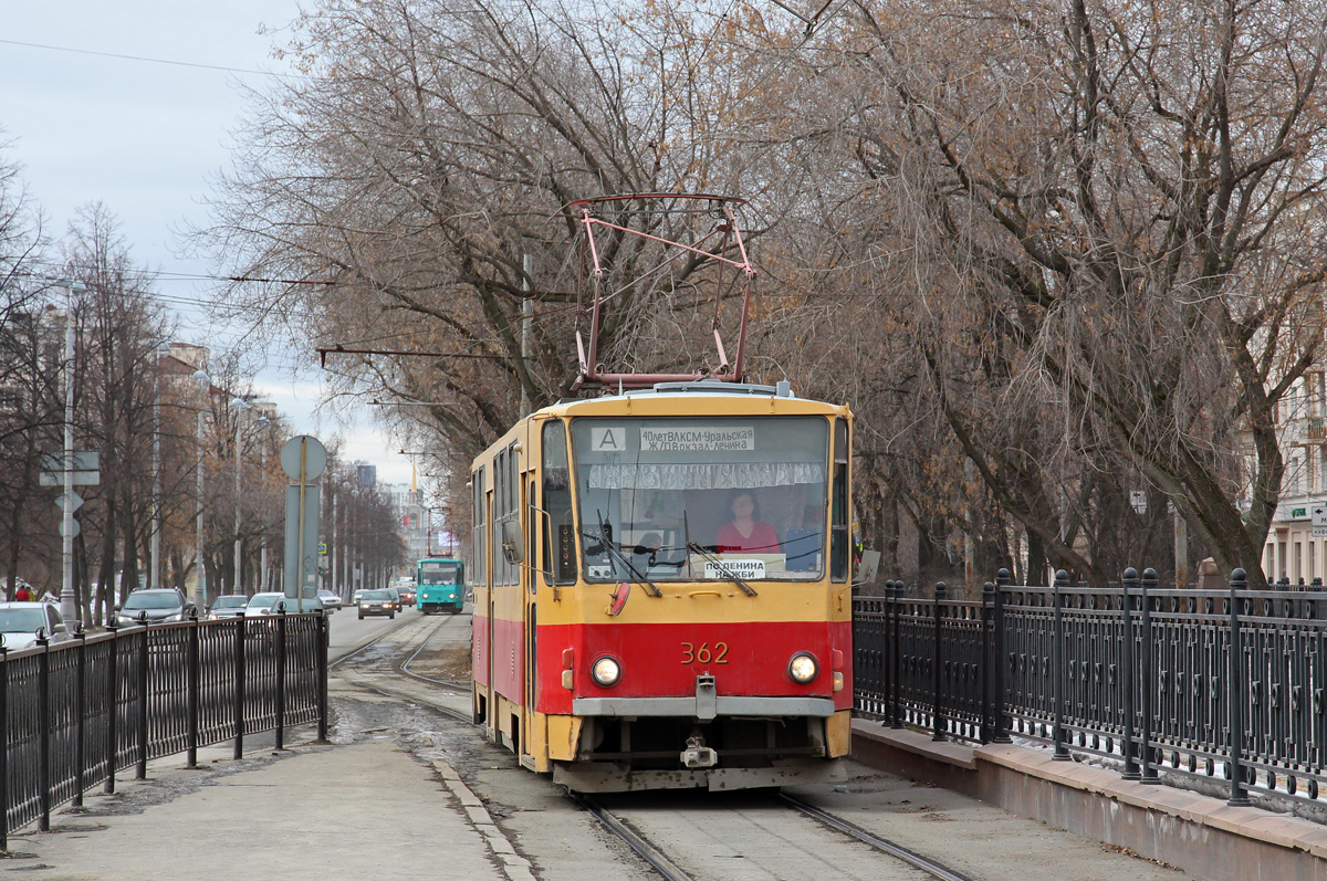 Екатеринбург, Tatra T6B5SU № 362