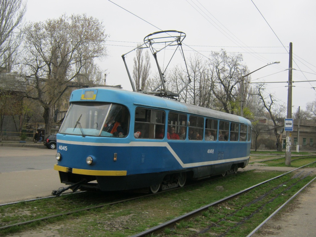 Одесса, Tatra T3R.P № 4045