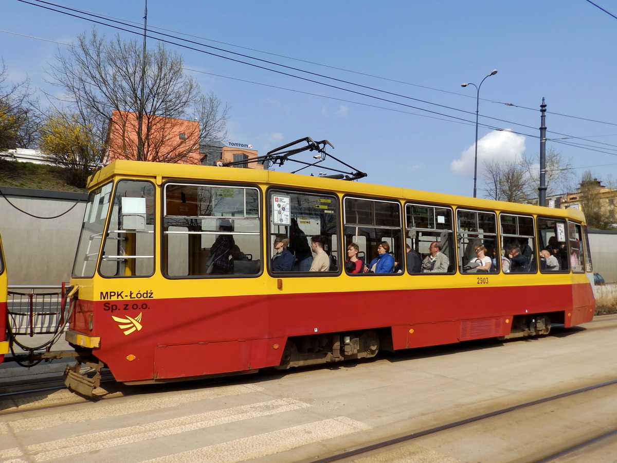 Лодзь, Konstal 805NaND/2 № 2903