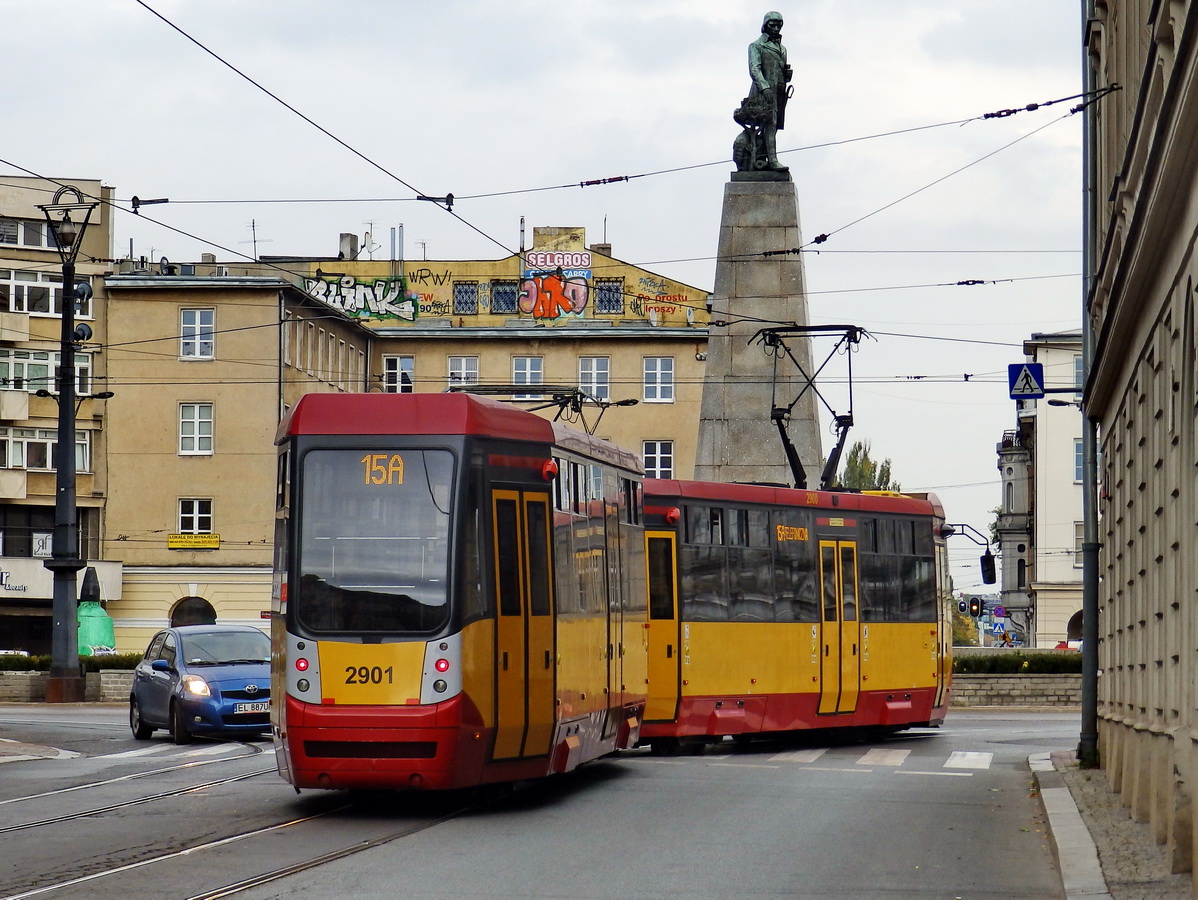 Лодзь, Konstal/MPK 805N-MD14 № 2901