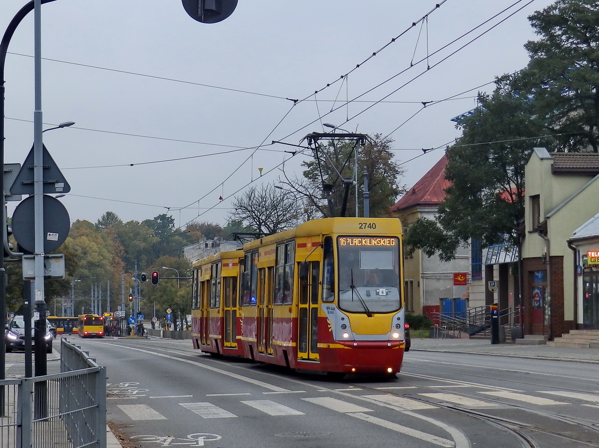 Лодзь, Konstal 805NaND № 2740