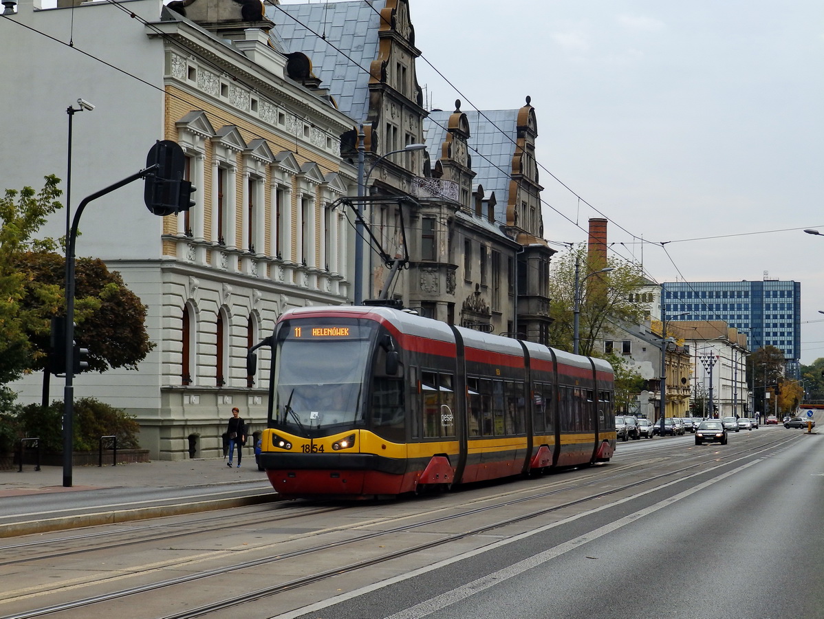 Лодзь, PESA Tramicus 122N № 1854