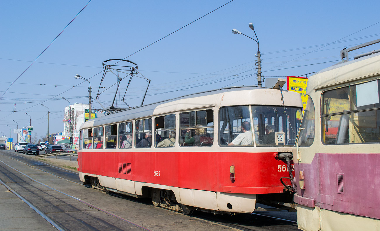 Киев, Tatra T3SU № 5682