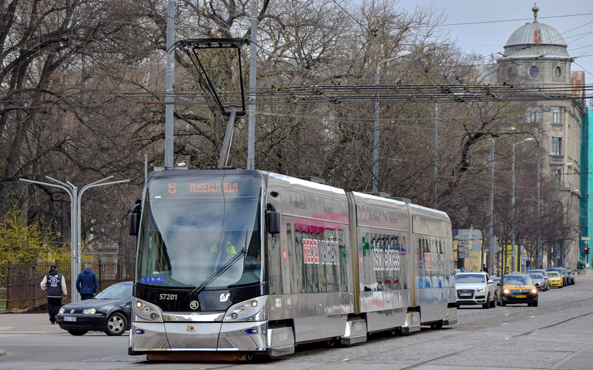 Рига, Škoda 15T ForCity Alfa Riga № 57201