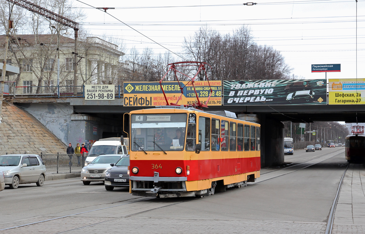 Jekaterinburg, Tatra T6B5SU Nr. 364