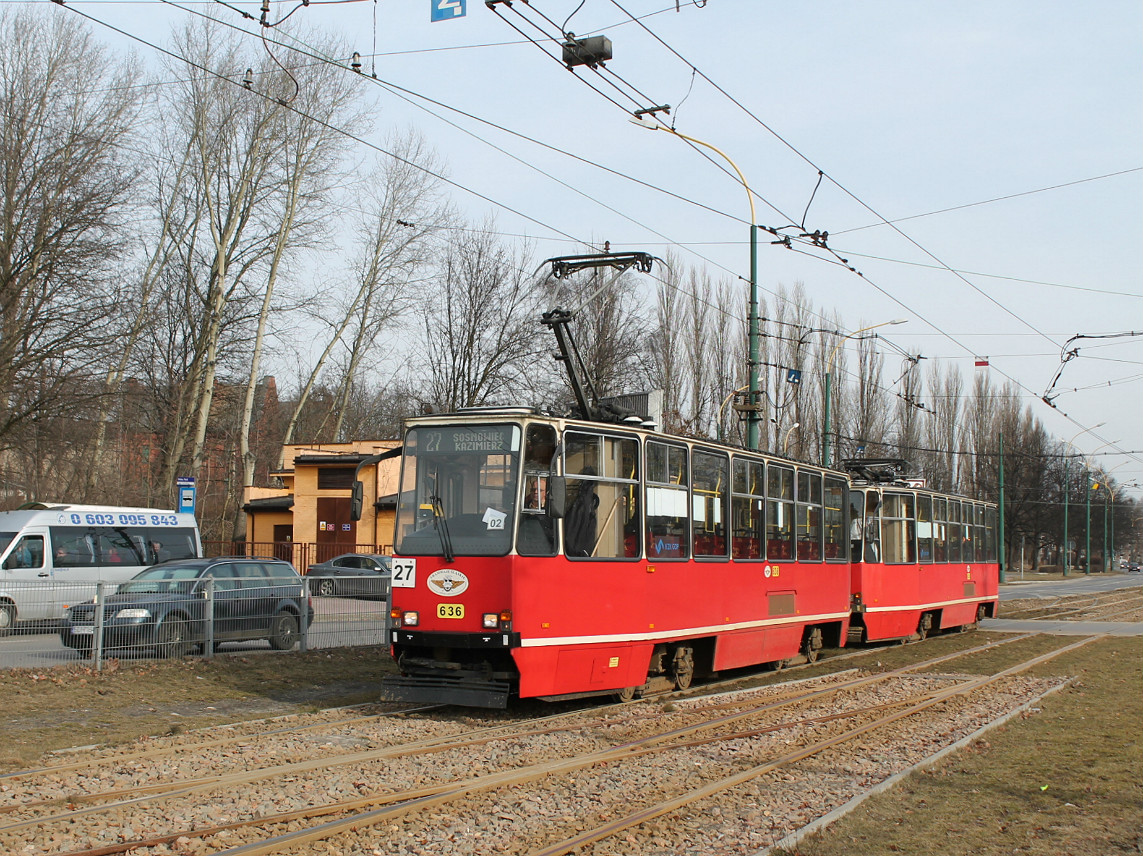 Górnośląsko-Zagłębiowska Metropolia, Konstal 105Na Nr 636