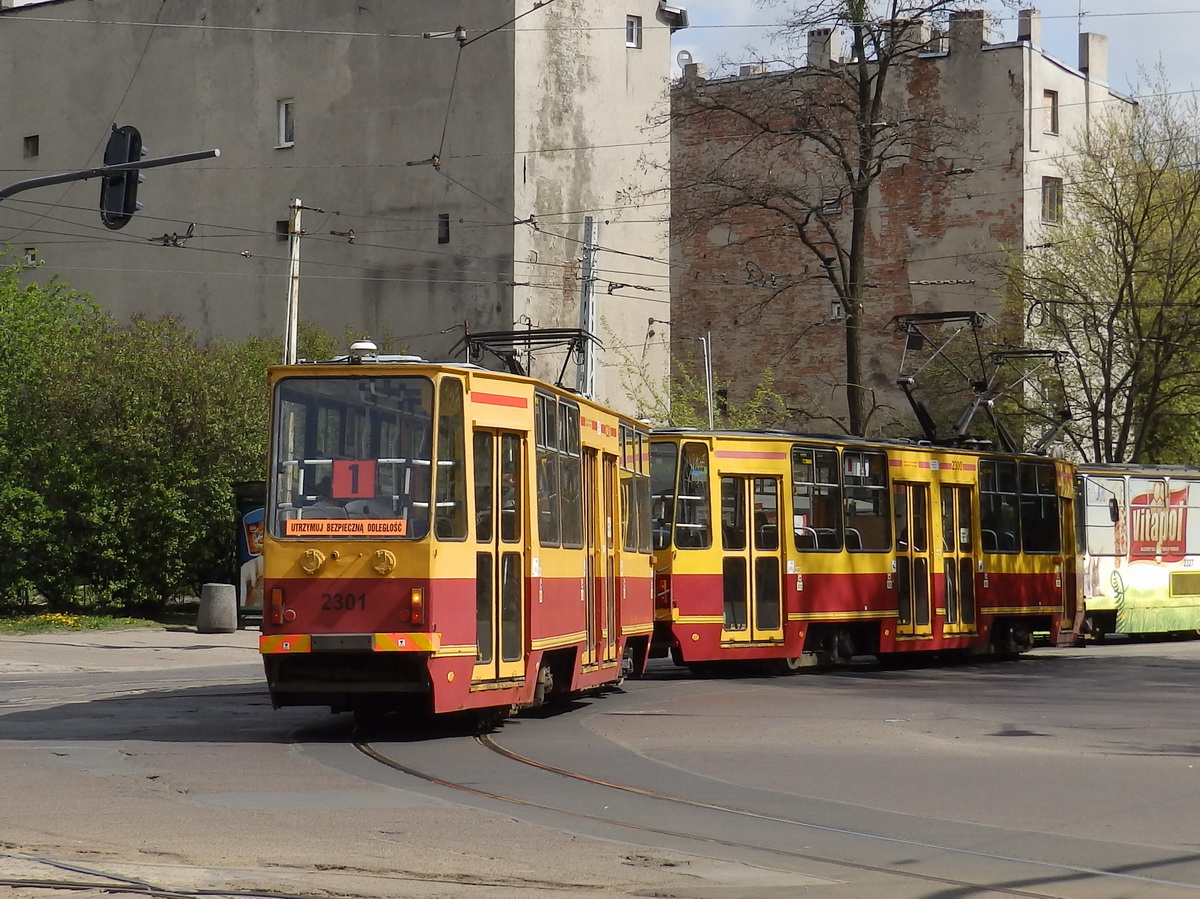 Лодзь, Konstal 805Na № 2301