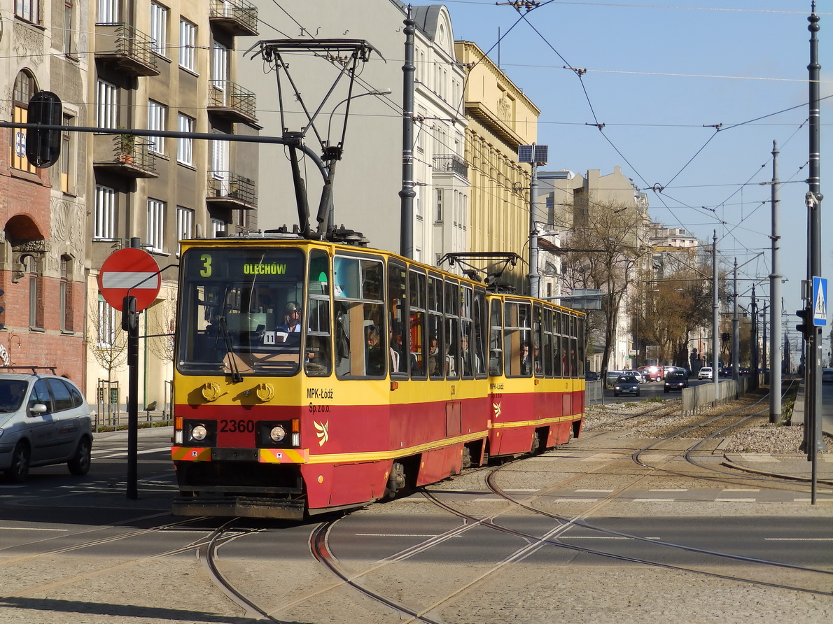 Лодзь, Konstal 805Na № 2360