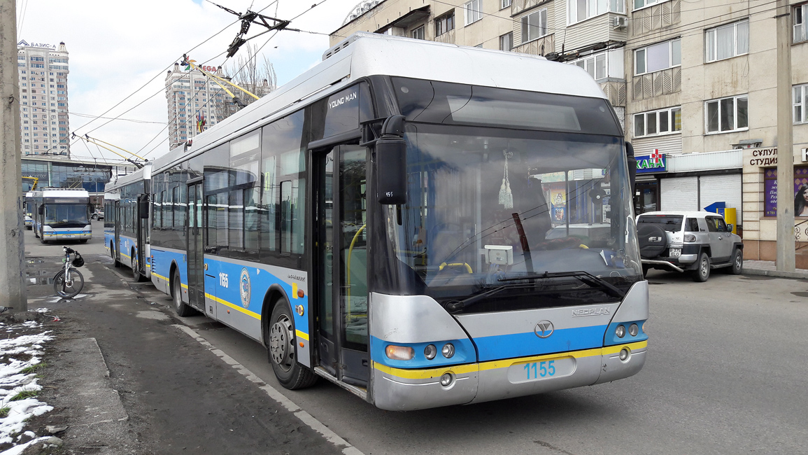 Алматы, YoungMan JNP6120GDZ (Neoplan Kazakhstan) № 1155