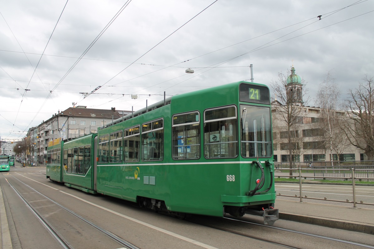 Базель, Schindler/Siemens Be 4/6 S № 668