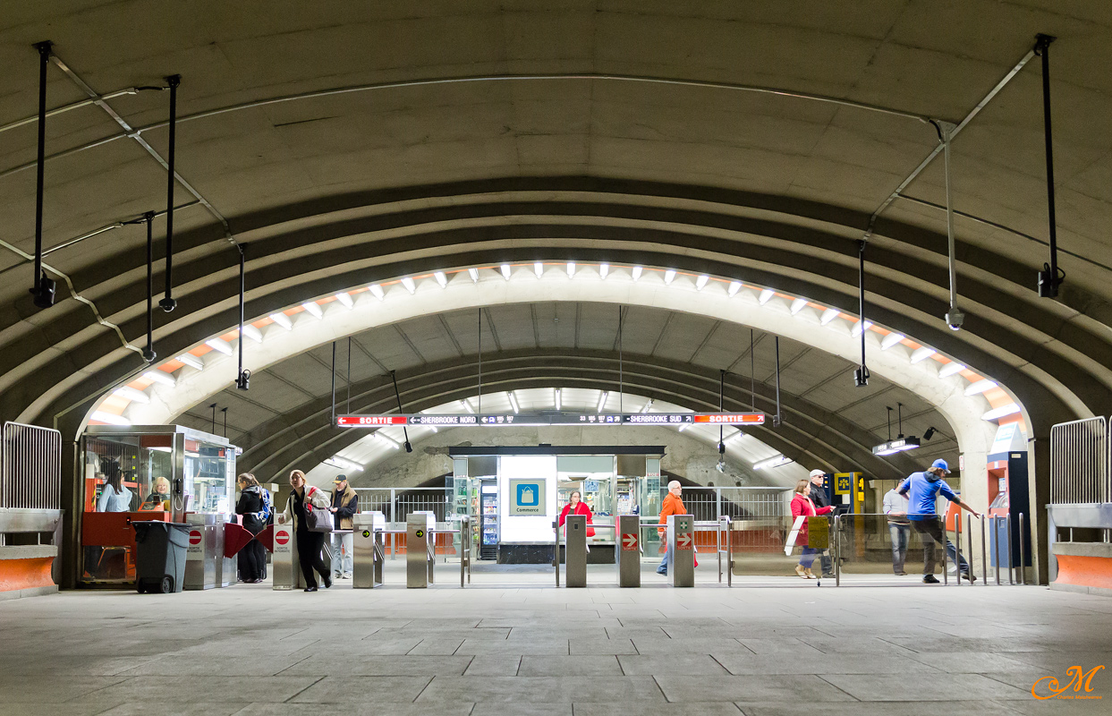 Монреаль — Métro de Montréal -> Ligne verte