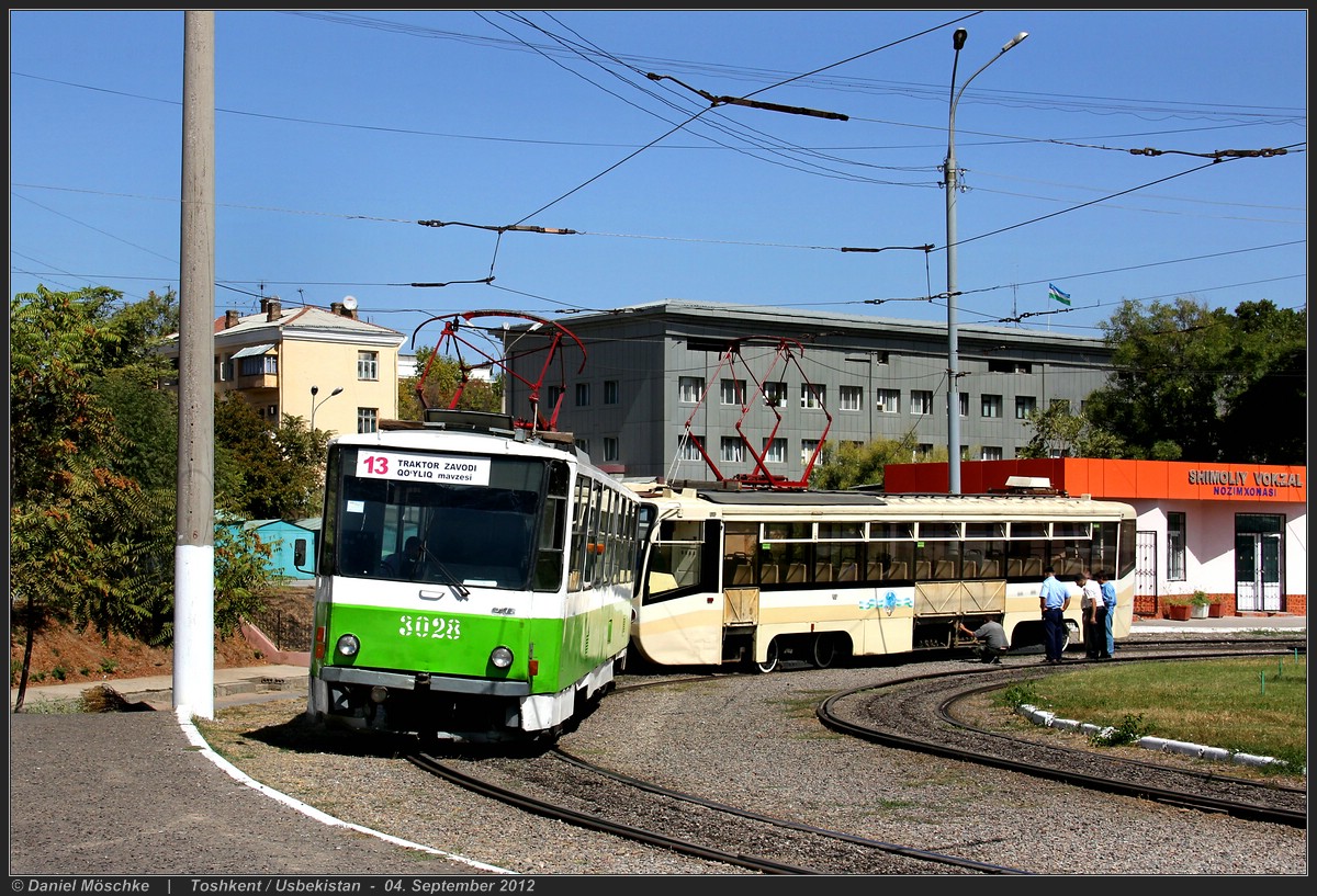 Ташкент, Tatra T6B5SU № 3028