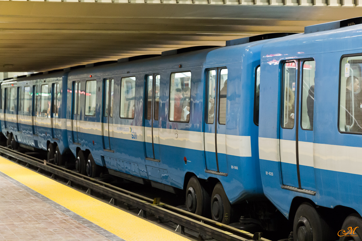 Монреаль, Canadian Vickers MR-63 прицепной № 80-060; Монреаль — Métro de Montréal -> Ligne verte