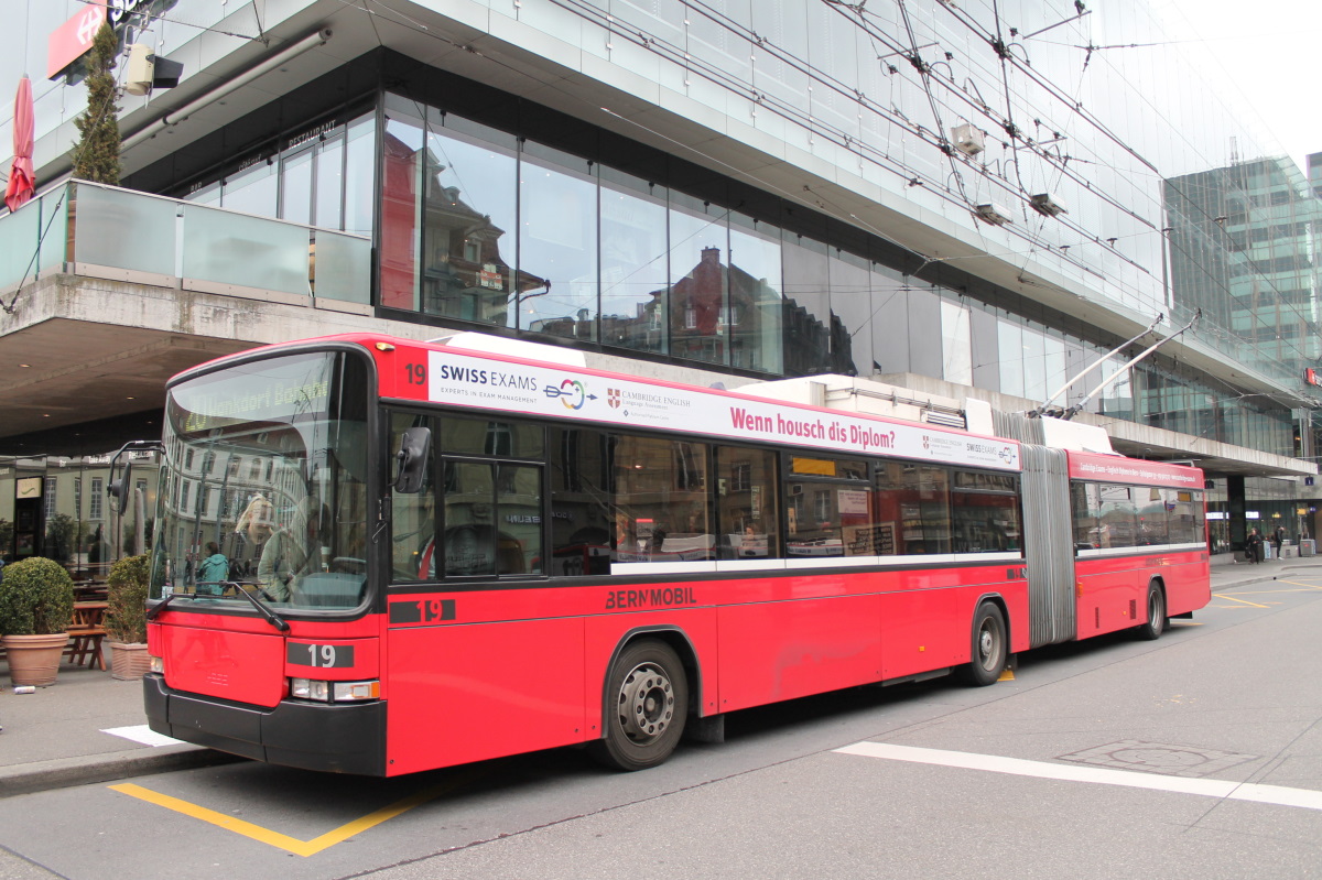 Берн, Hess SwissTrolley 2 (BGT-N1) № 19