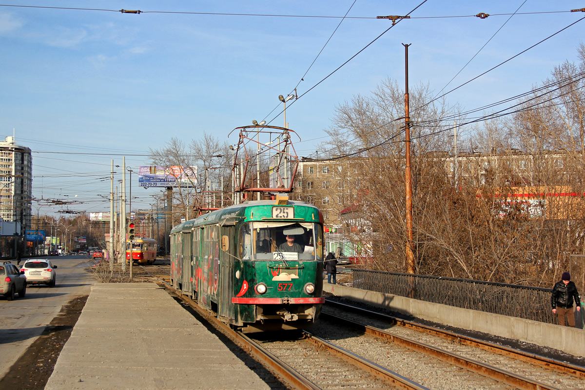 Екатеринбург, Tatra T3SU № 577