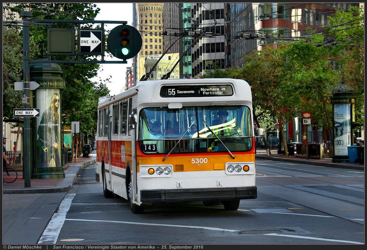 Сан-Франциско, область залива, Flyer E800 № 5300