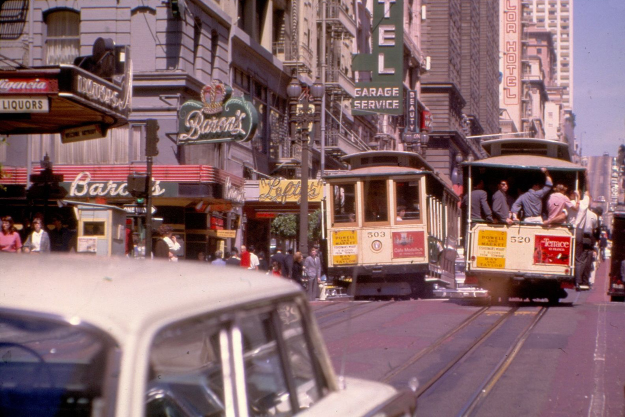 Сан-Франциско, область залива, Carter cable car № 503; Сан-Франциско, область залива, Carter cable car № 520