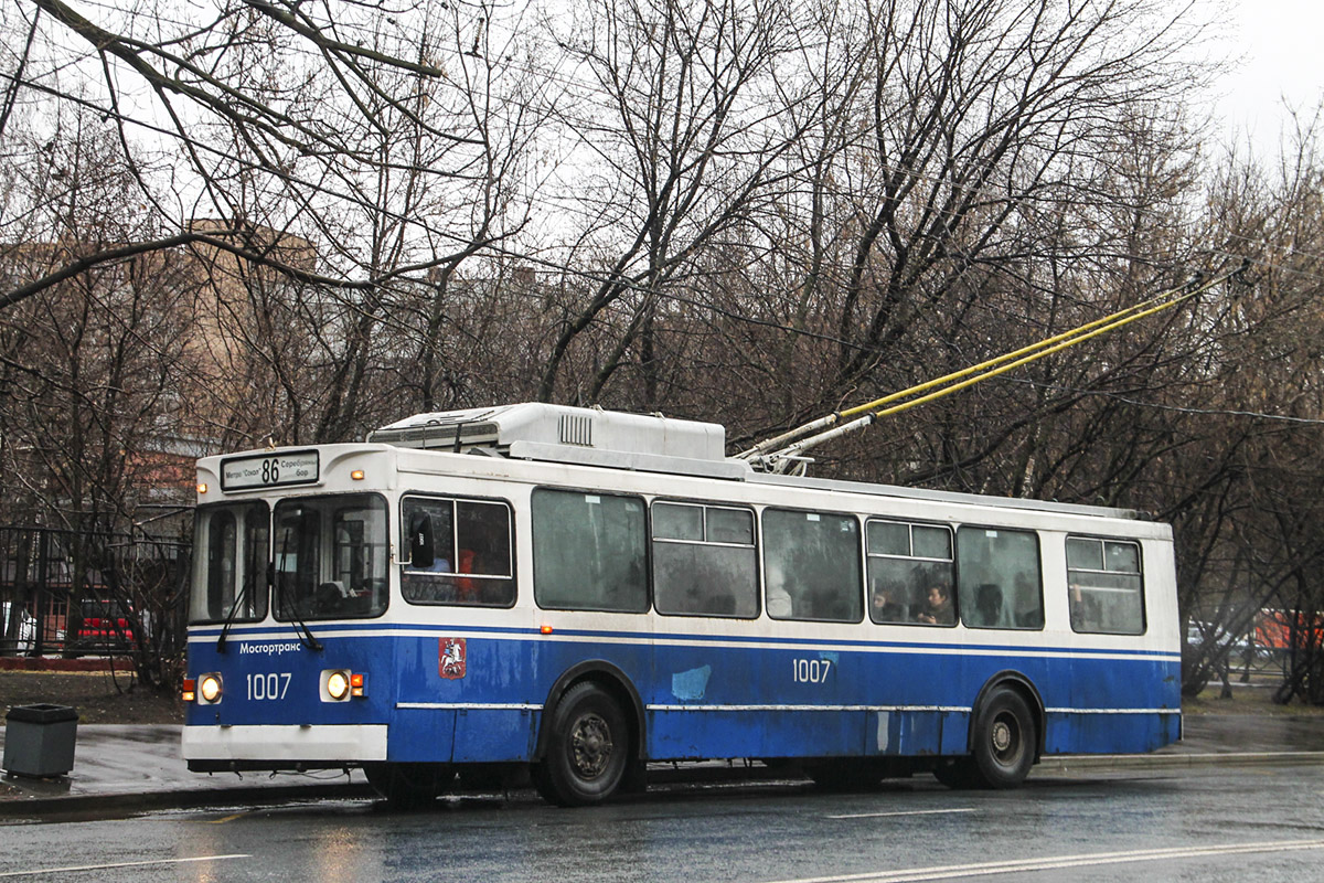 Москва, ЗиУ-682ГМ1 (с широкой передней дверью) № 1007