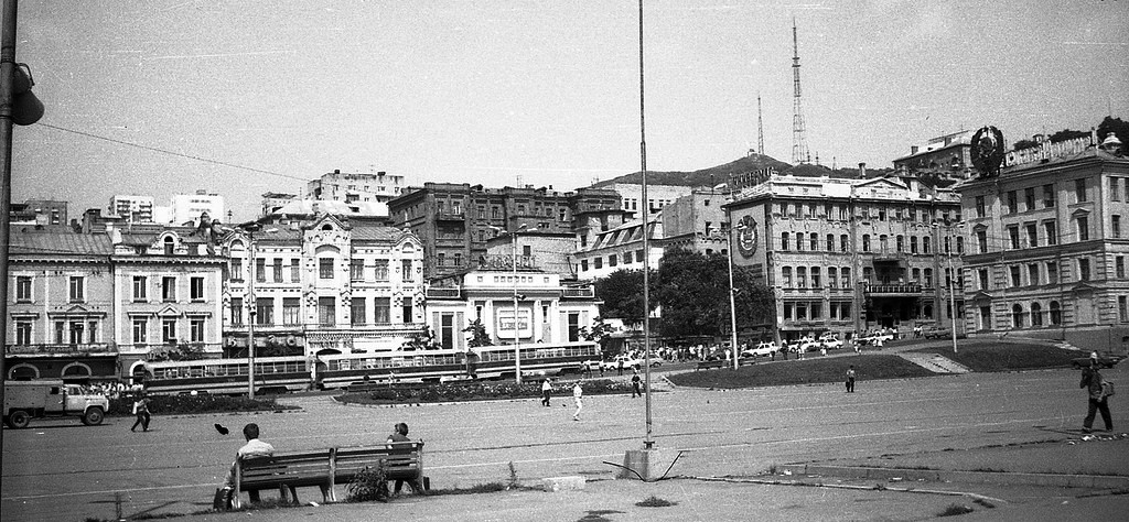 Vladivostok — Historic Photos — Tramway (1971-1990)
