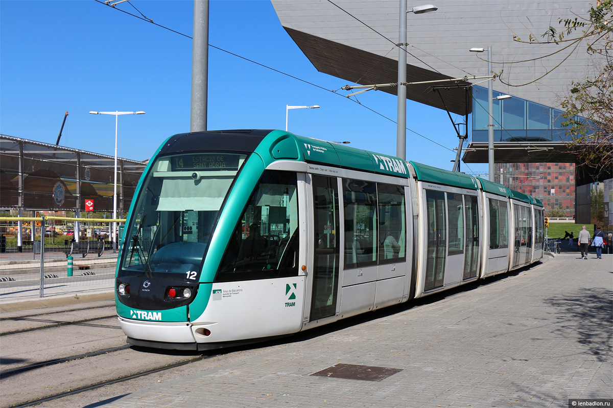 Барселона, Alstom Citadis 302 № 12