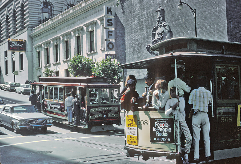 Сан-Франциско, область залива, California cable car № 49
