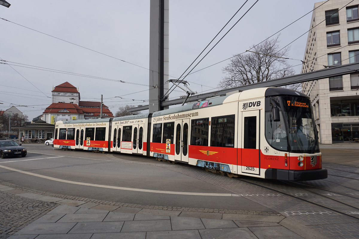 Дрезден, Bombardier NGT D8 DD 	 № 2625