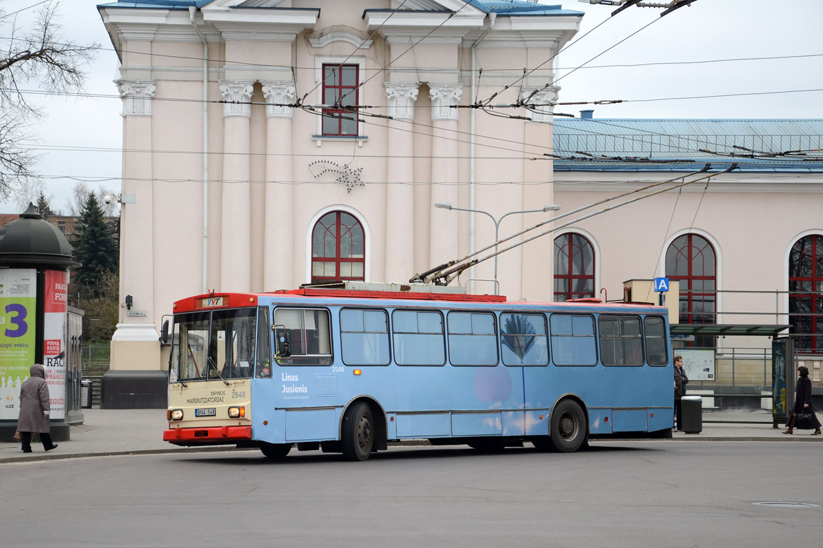 Вильнюс, Škoda 14Tr89/6 № 2548; Вильнюс — Проишествия, ДТП, поломки