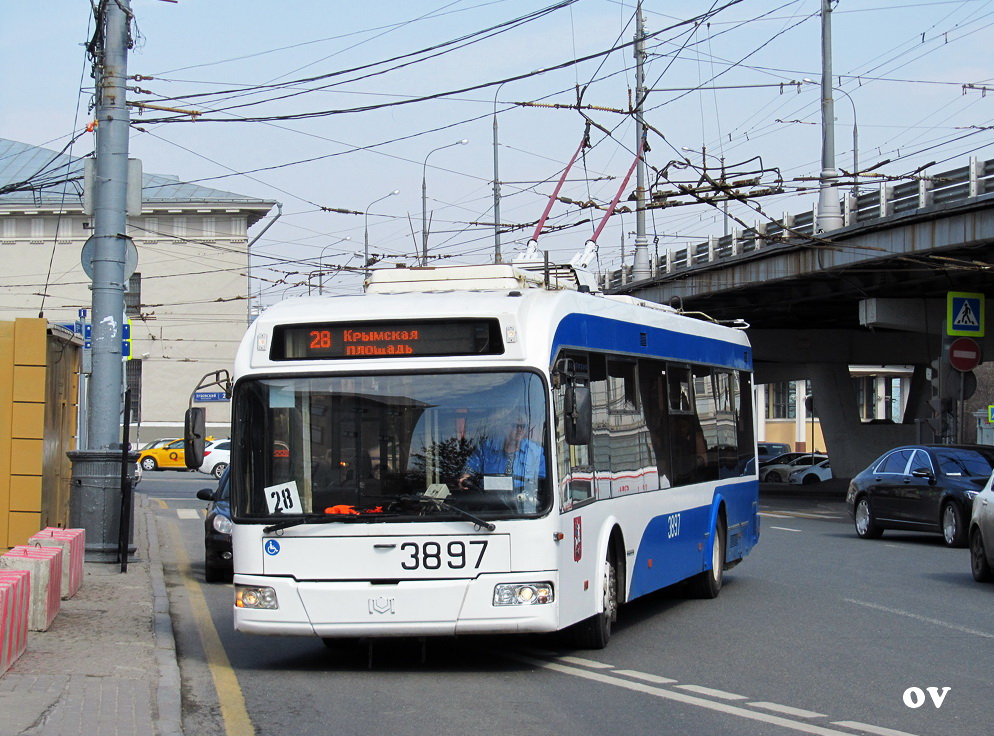 Москва, СВАРЗ-6235.01 (БКМ 32100М) № 3897