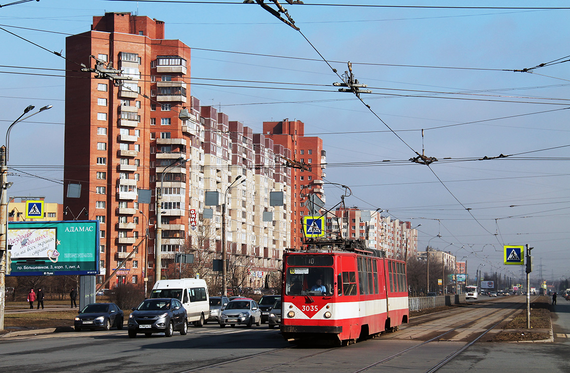 Санкт-Петербург, ЛВС-86К № 3035