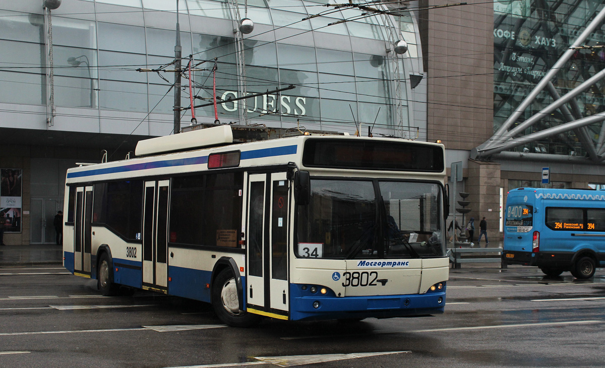 Москва, СВАРЗ-МАЗ-6235.00 № 3802