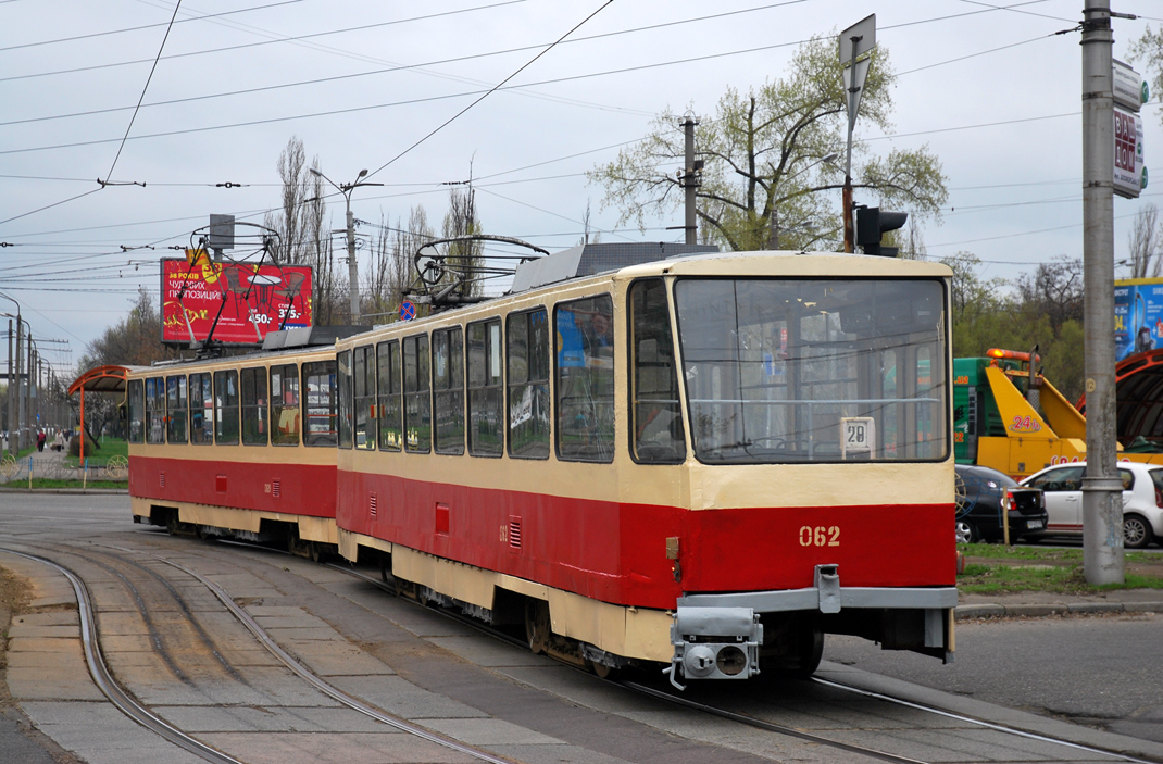 Киев, Tatra T6B5SU № 062