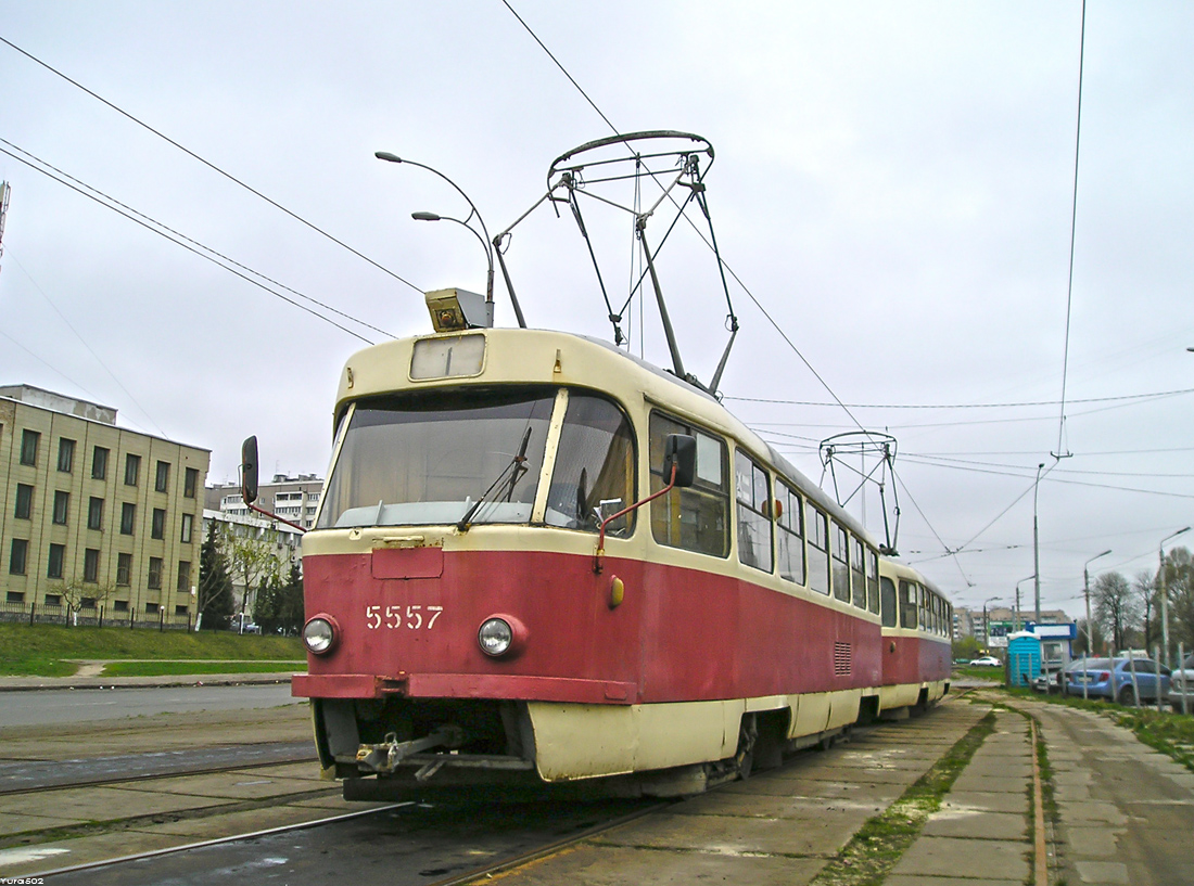 Киев, Tatra T3SU № 5557
