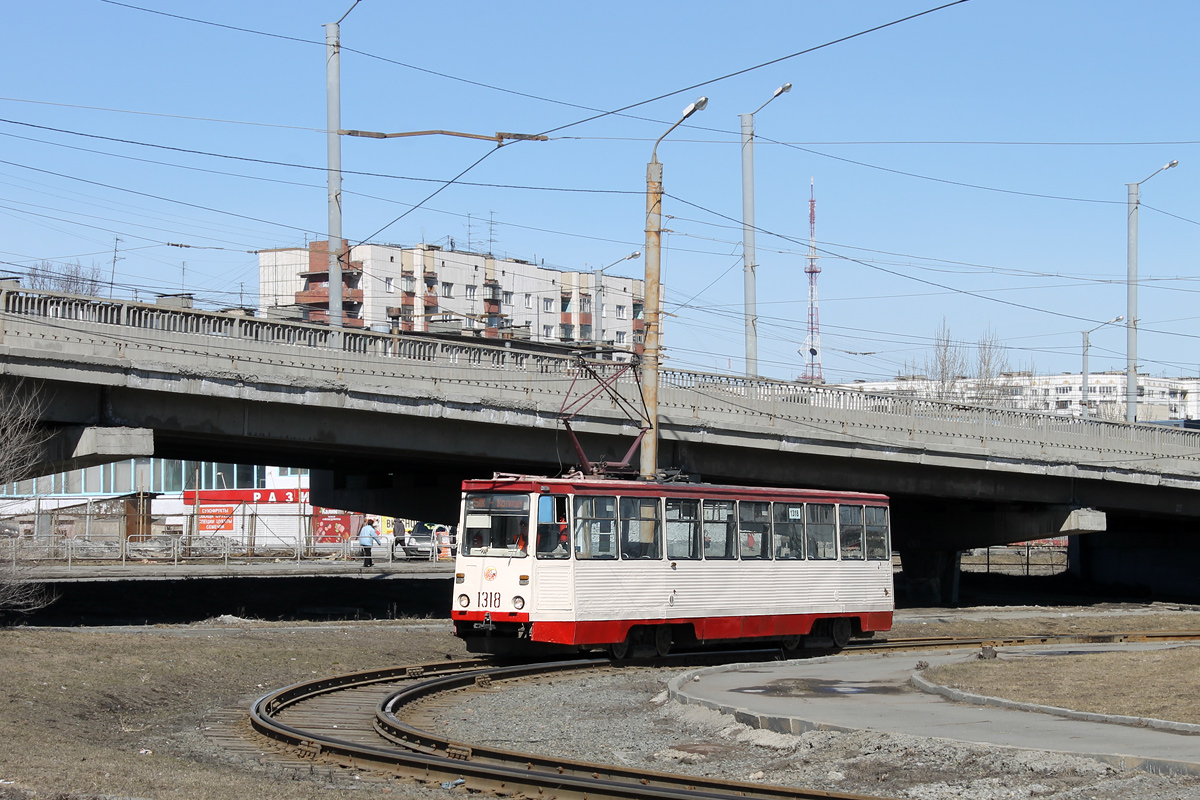 Челябинск, 71-605 (КТМ-5М3) № 1318