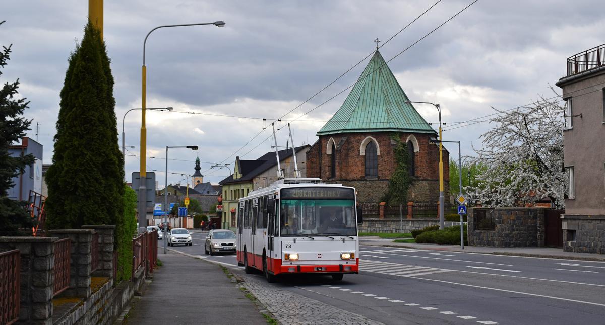 Opava, Škoda 14Tr17/6M nr. 78