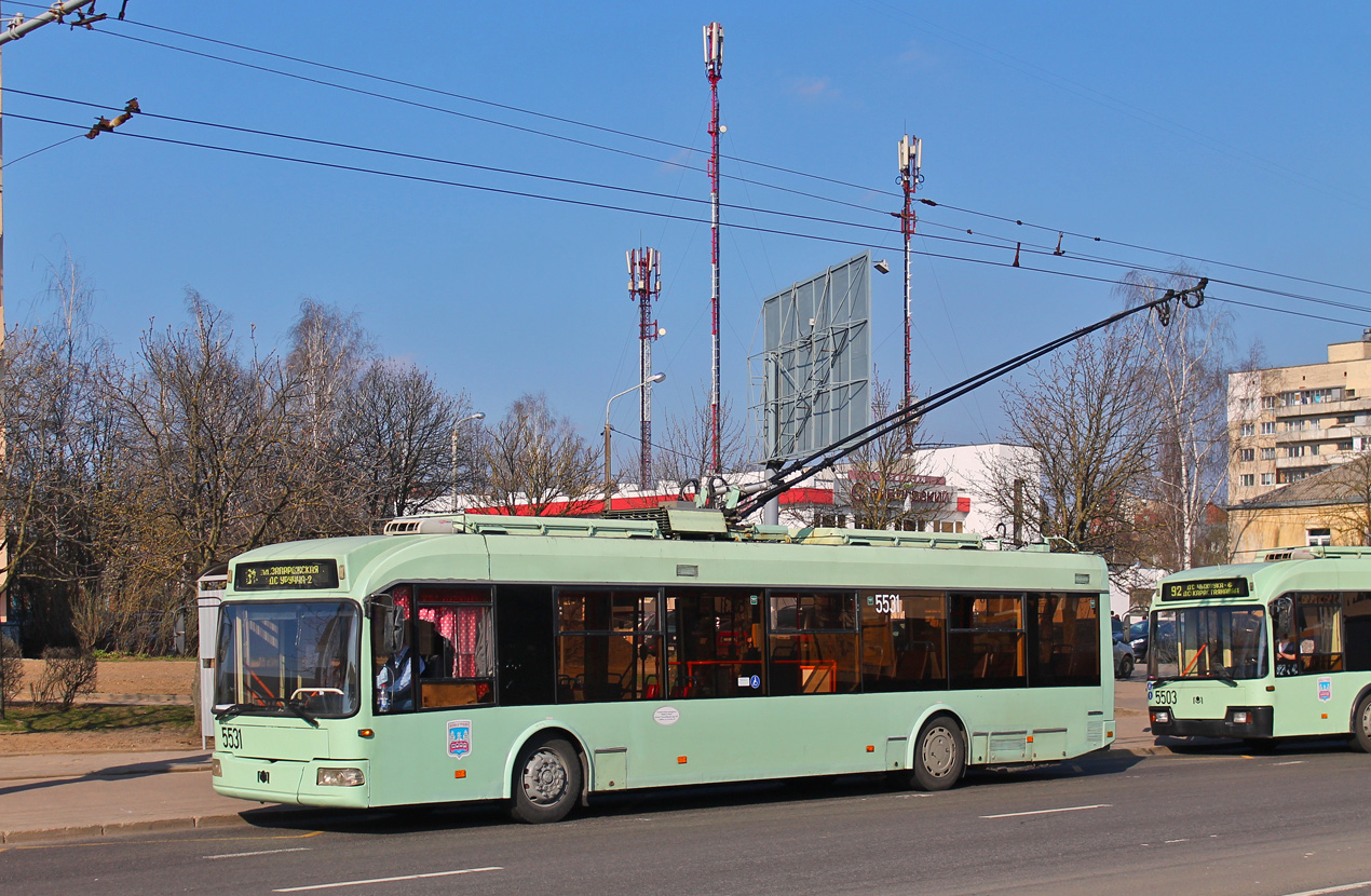 Минск, БКМ 321 № 5531