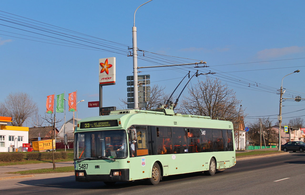 Минск, БКМ 321 № 5487